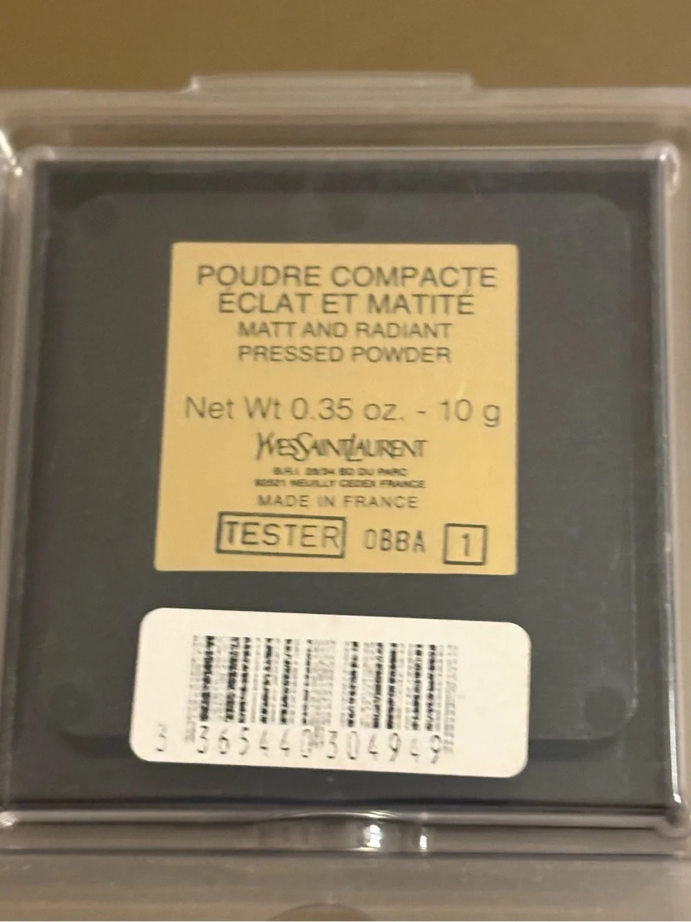 YSL Matt and Radiant Pressed Powder .35 oz 🌵#1